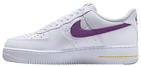 Nike Mens Air Force 1 '07 FLC - Shoes Speed Yellow/White/Bold Berry