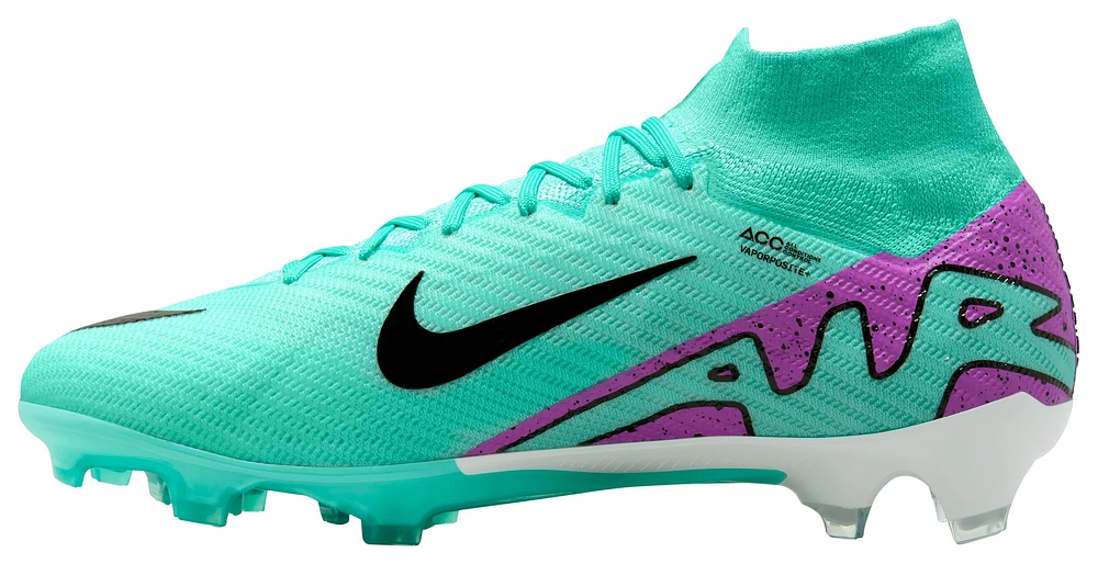 Nike Mens Nike Zoom Superfly 9 Elite FG - Mens Soccer Shoes Teal/Pink Size 10.5