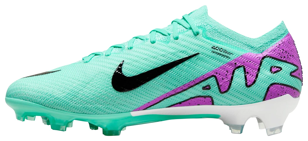 Nike Mens Zoom Vapor 15 Elite FG - Soccer Shoes Teal/Pink