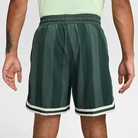 Nike Mens Dri-Fit DNA NPC II 6 Inch Woven Shorts - Green/White