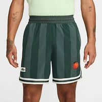 Nike Mens Dri-Fit DNA NPC II 6 Inch Woven Shorts - Green/White