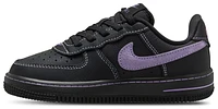 Nike Boys Air Force 1 - Boys' Preschool Shoes Black/Purple