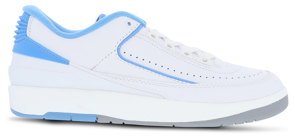 Jordan Boys AJ Retro 2 Low - Boys' Grade School Basketball Shoes University Blue/White