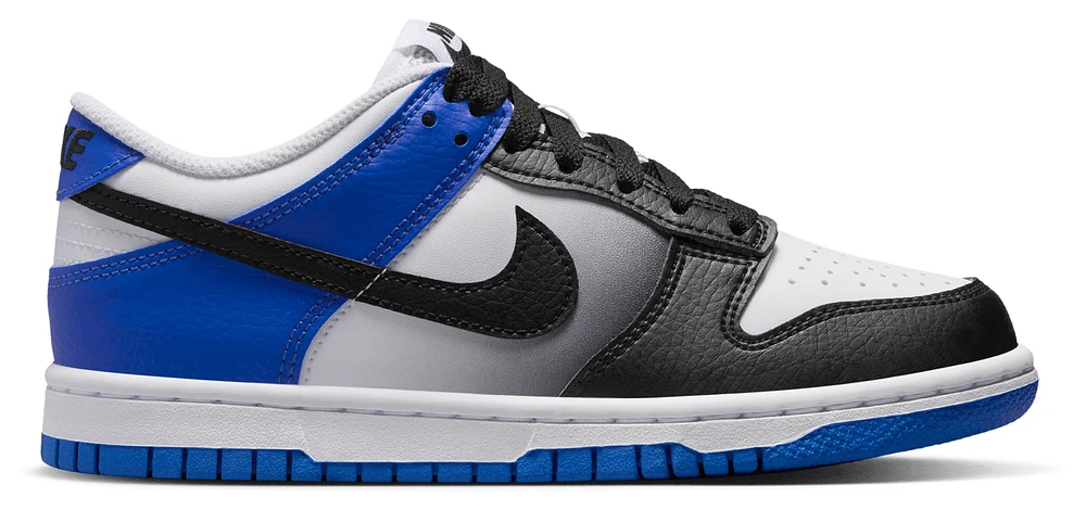 Nike Girls Nike Dunk Low FP - Girls' Grade School Shoes Game Royal/Black/White Size 06.0