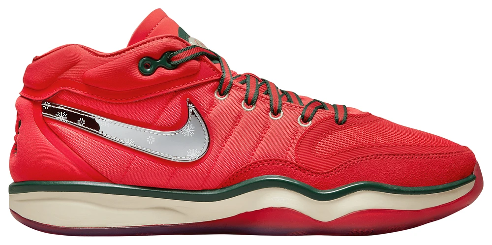 Nike Mens Not player specific Air Zoom GT Hustle 2 - Basketball Shoes Silver/Red