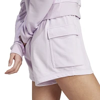 adidas Essentials Small Logo Terry Cargo Shorts - Women's