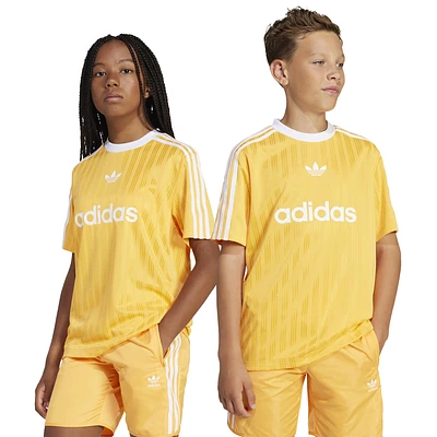 adidas Boys Short Sleeve T-Shirt - Boys' Grade School Real Gold/White