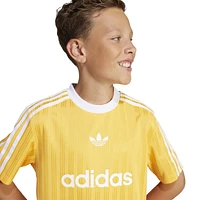 adidas Boys Short Sleeve T-Shirt - Boys' Grade School Real Gold/White