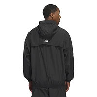 adidas Mens Anted Anorak - Black/Red