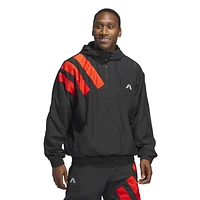 adidas Mens Anted Anorak - Black/Red