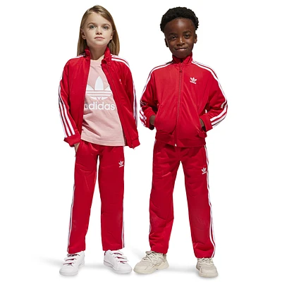 adidas Originals Boys adidas Originals adicolor Firebird Lifestyle Track Suit - Boys' Preschool Better Scarlet Size 4T
