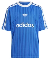 adidas Boys Football T-Shirt Set - Boys' Preschool Blue/White