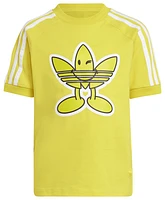 adidas Originals Boys x Smiley World T-Shirt - Boys' Preschool Yellow