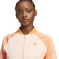 adidas Originals Womens Superstar Track Top - Pink