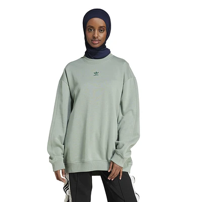 adidas Originals Essentials Fleece Oversized Crewneck Sweater - Women's
