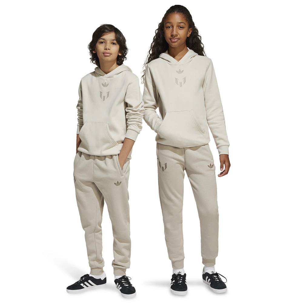 adidas Boys x Messi Pants - Boys' Grade School Light Brown