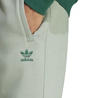 adidas Originals Mens Trefoil Essentials Lifestyle Pants - Silver Green