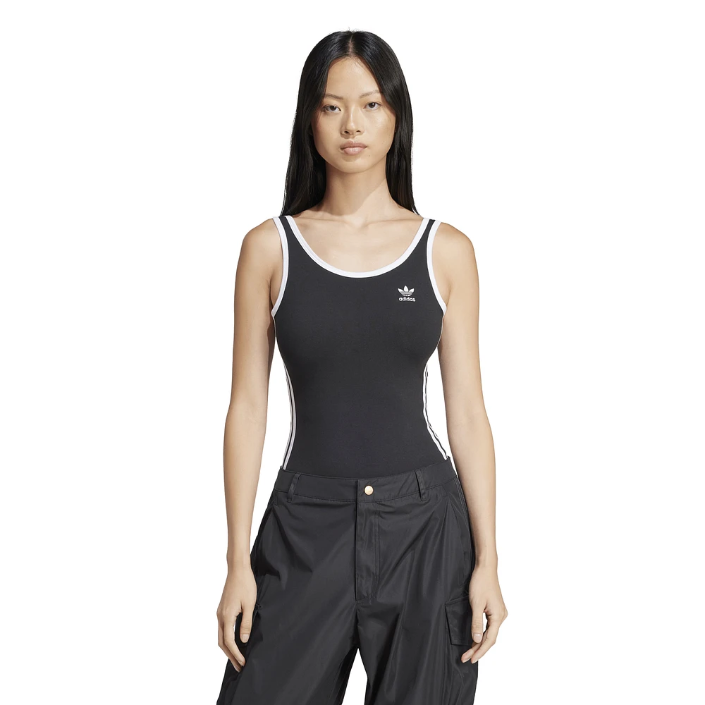 adidas Womens Bodysuit - Black/White