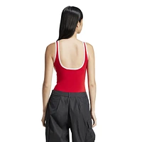 adidas Womens Bodysuit - Red/White