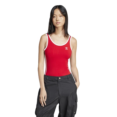 adidas Womens Bodysuit - Red/White