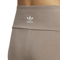 adidas Originals Womens 3 Stripe Leggings - Trace Brown