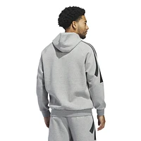 adidas Mens Basketball Spacer Hoodie