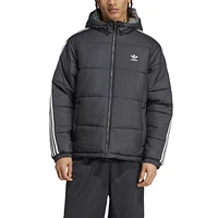 adidas Originals Mens Reversible Puffer Jacket - Black/Grey