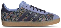 adidas Originals Girls Gazelle J - Girls' Grade School Basketball Shoes Navy/Multi/Gum