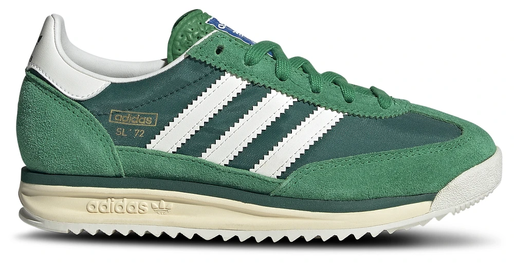 adidas Originals Boys SL 72 RS - Boys' Grade School Running Shoes Green/Core White/Collegiate Green