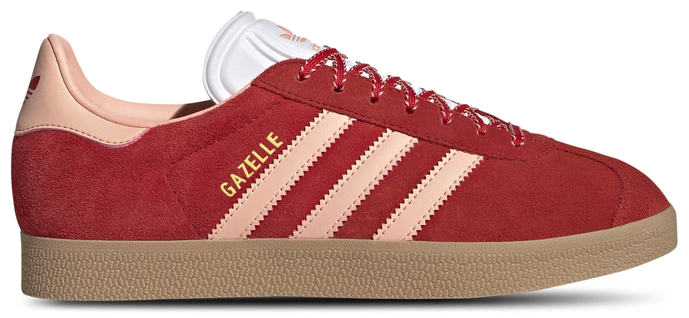 adidas Originals Womens adidas Originals Gazelle - Womens Shoes Better Scarlet/Glow Pink/Gold Metallic Size 05.5