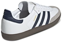 adidas Originals Mens adidas Originals Samba OG - Mens Shoes White/Night Indigo/Clear Granite Size 13.0