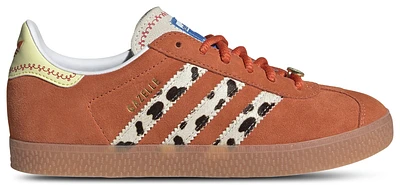 adidas Originals Boys Gazelle - Boys' Grade School Shoes Orange/White/Gum