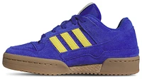 adidas Originals Boys Forum Low CL - Boys' Grade School Running Shoes Semi Lucid Blue/Yellow/Gum