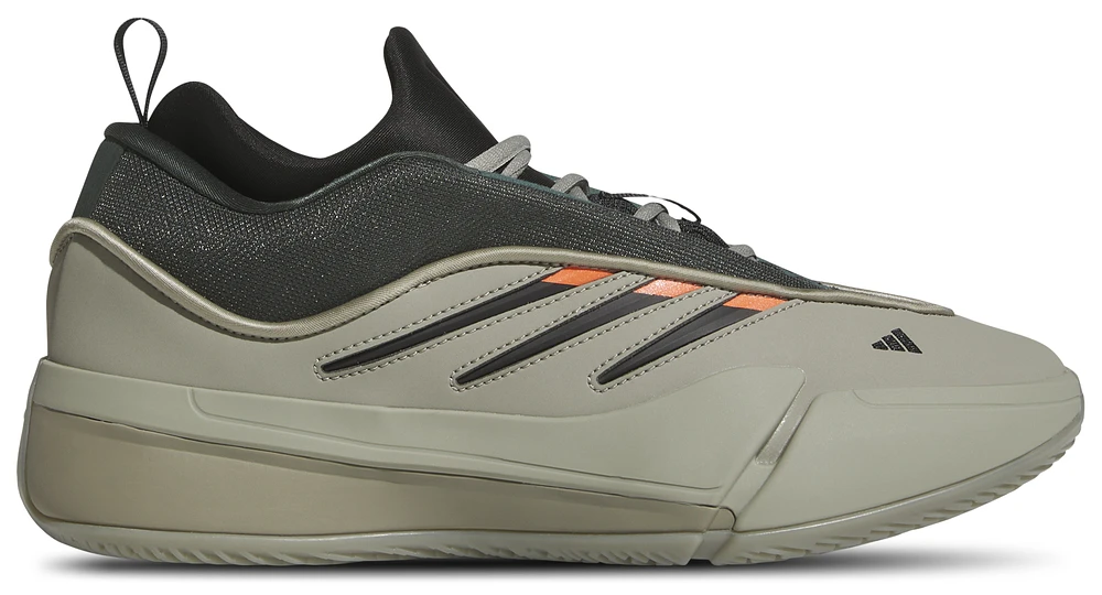 adidas Mens Dame 9 - Shoes Silver/Black/Green