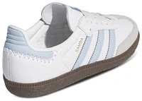 adidas Originals Boys Samba Original - Boys' Grade School Tennis Shoes White/Clear Sky Blue/Gum