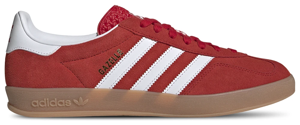 adidas Originals Mens Gazelle Indoor - Shoes Red/Gum