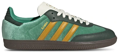 adidas Originals Womens Samba OG - Shoes Court Green/Preloved Yellow/Collegiate Green