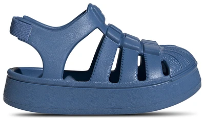adidas Originals Boys Superstar Sandal - Boys' Toddler Shoes Focus Blue/Focus Blue