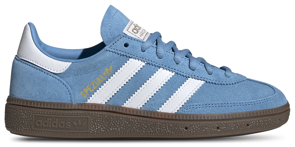 adidas Originals Boys Handball Spezial - Boys' Grade School Shoes Light Blue/Gum/Ftwr White