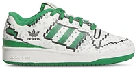 adidas Originals Boys Forum Low - Boys' Preschool Basketball Shoes White/Green/Black