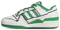 adidas Originals Boys Forum Low - Boys' Preschool Basketball Shoes White/Green/Black