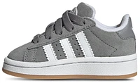 adidas Originals Boys adidas Originals Campus 00s CF EL - Boys' Toddler Shoes Grey/Gum/White Size 07.0