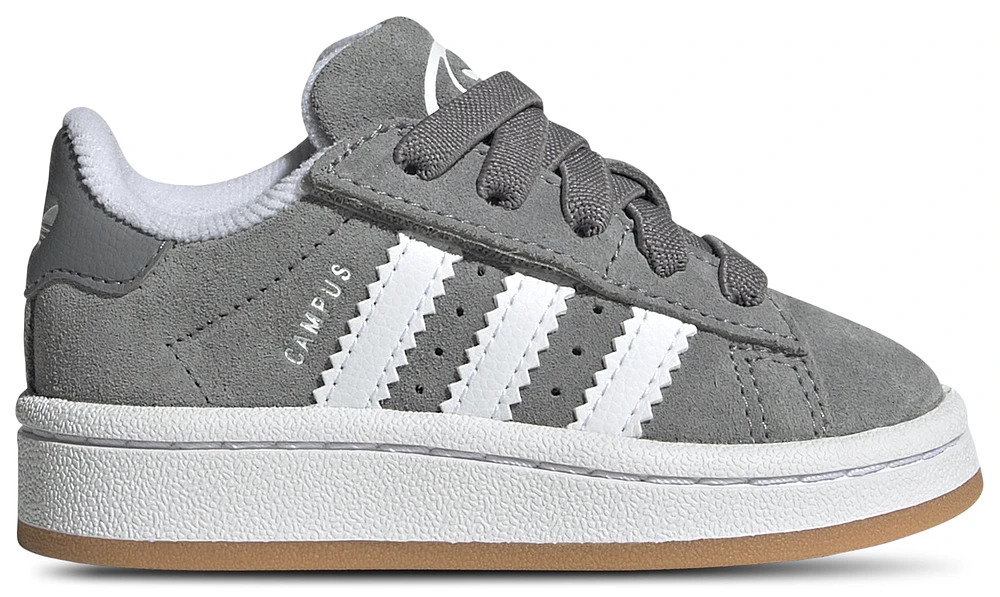 adidas Originals Boys adidas Originals Campus 00s CF EL - Boys' Toddler Shoes Grey/Gum/White Size 07.0