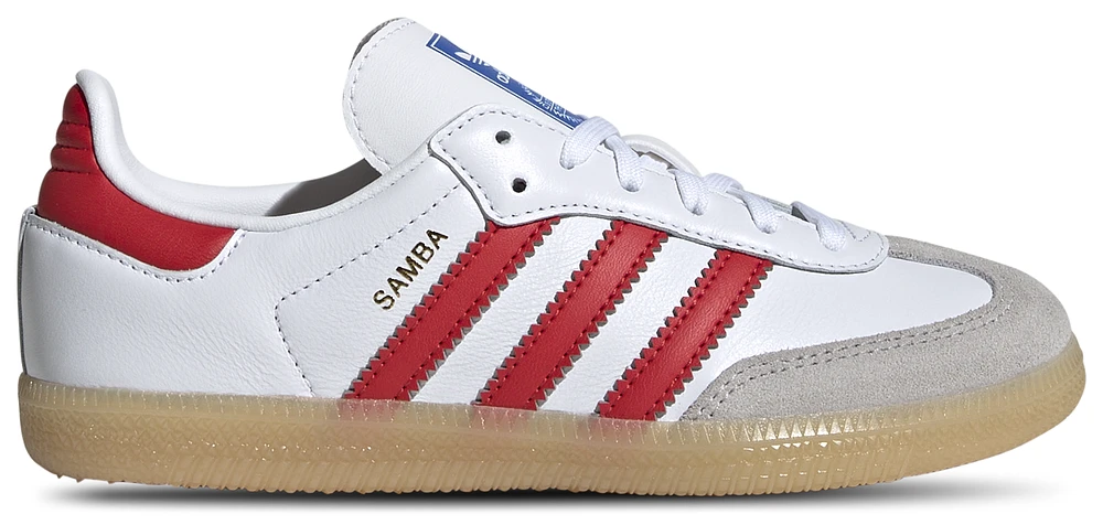 adidas Originals Boys Samba - Boys' Preschool Shoes White/Red