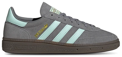 adidas Originals Boys Handball Spezial - Boys' Grade School Shoes Grey/Clear Mint/Gum