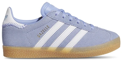 adidas Originals Boys Gazelle - Boys' Preschool Shoes Blue/White/Tan