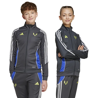 adidas Boys adidas x Messi Jacket - Boys' Grade School Carbon Size XXS