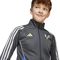 adidas Boys x Messi Jacket - Boys' Grade School Carbon/Carbon