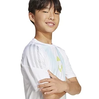 adidas Boys x Messi Training Jersey - Boys' Grade School White/Almost Blue