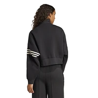 adidas Originals Womens adidas Originals Neuclassic Track Top - Womens Black/Cream White Size XL